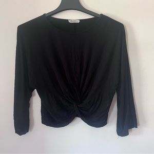 Black Mikey & Joey Short Sleeve Shirt - Size M